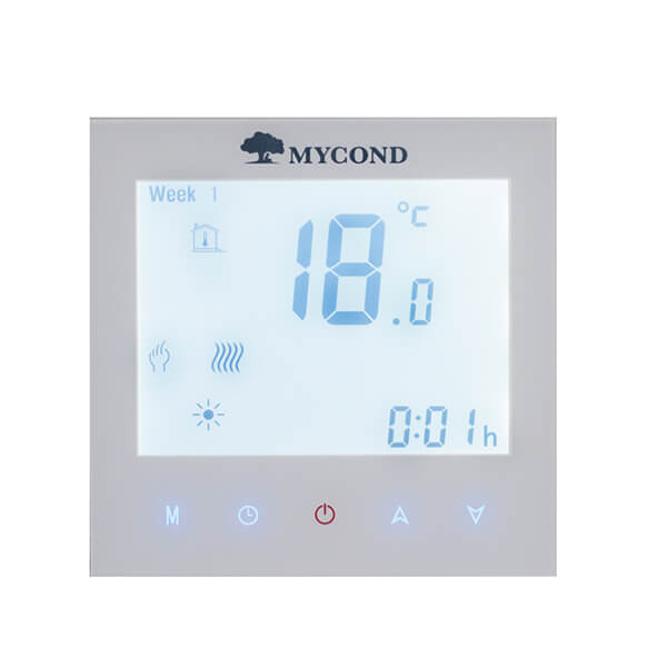 Терморегулятор для теплого пола Mycond Touch White